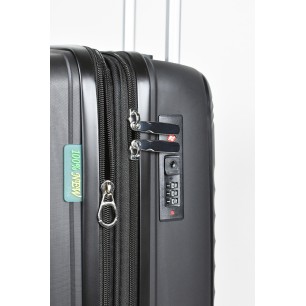 7897-02 20'' Colorlife Βαλίτσα Καμπίνας 20" Με Διπλό Φερμουάρ  Μπλε