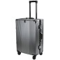7955-02 25'' Colorlife Βαλίτσα Μεσαία 25" alu framed με κλειδαριές σκούρο γκρι 7955-02 25'' Colorlife Βαλίτσα Μεσαία 25" alu framed με κλειδαριές σκούρο γκρι