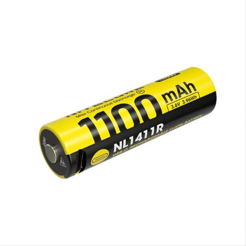 ΜΠΑΤΑΡΙΑ NITECORE NL1411R , 1100mAh