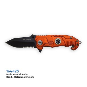 Σουγιάς Επιβίωσης ALPIN Orange (5cm Μήκος Λάμας)