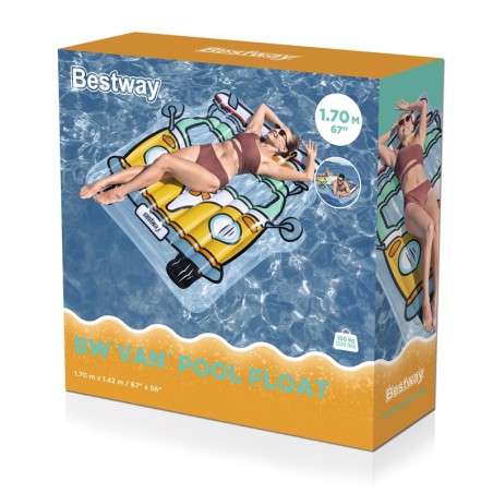 Bestway BW Van Φουσκωτό Στρώμα Θαλάσσης 164cm 43952