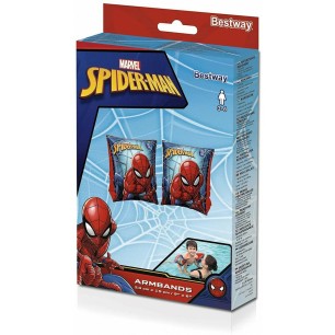 Bestway Μπρατσάκια Κολύμβησης Spiderman για 3-6 ετών 23x15εκ. Μπλε