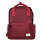 Forever Cultivate Urban Backpack – Σακίδιο Πλάτης με Θήκη για Laptop 14" – Μπορντό (35x15x30cm)