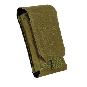 Commander Επιχειρησιακή Θήκη Ζώνης MOLLE-Θήκη Κινητού & EDC coyote (17x8x3cm)