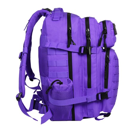 Commander Επιχειρησιακό Σακίδιο Πλάτης Tactical 45L –μωβ (50x30x30 εκ.)