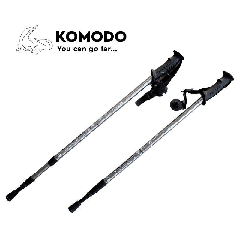 Μπατόν πεζοπορίας τηλεσκοπικά ALPINTEC KOMODO ΣΕΤ 2 ΤΕΜΑΧΙΩΝ Μπατόν πεζοπορίας τηλεσκοπικά ALPINTEC KOMODO ΣΕΤ 2 ΤΕΜΑΧΙΩΝ