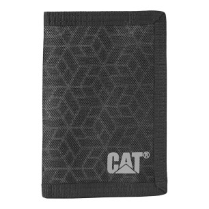 CAT Ανδρικό Πορτοφόλι Γκρι Μαύρο 84352-478