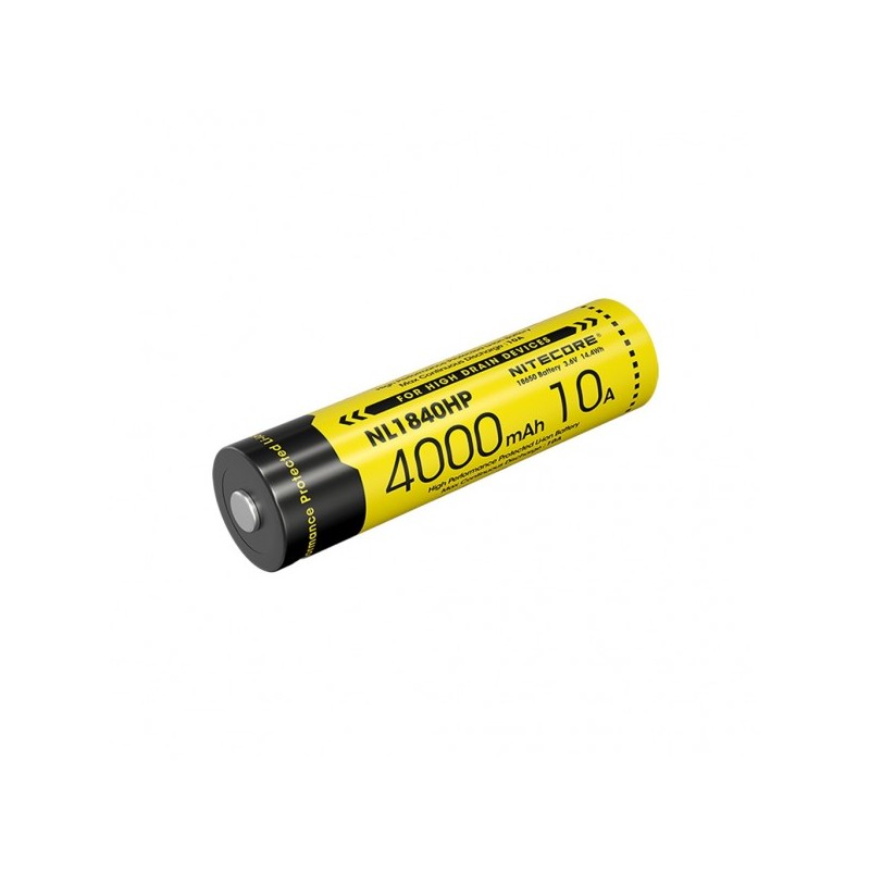NiteCore Επαναφορτιζόμενη Μπαταρία 18650 / 4000mAh NL1840HP1τμχ NiteCore Επαναφορτιζόμενη Μπαταρία 18650 / 4000mAh NL1840HP1τμχ