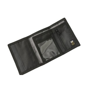 CAT Ανδρικό Πορτοφόλι Γκρι Μαύρο 84352-661