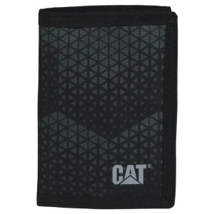 CAT Ανδρικό Πορτοφόλι Γκρι Μαύρο 84352-661