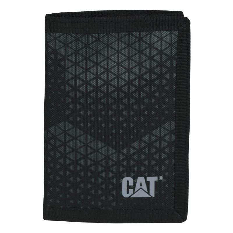 CAT Ανδρικό Πορτοφόλι Γκρι Μαύρο 84352-661 CAT Ανδρικό Πορτοφόλι Γκρι Μαύρο 84352-661
