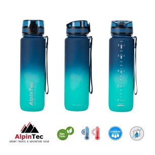 Alpin Tec Παγούρι Tritan1000ml BRA Free Bicolor