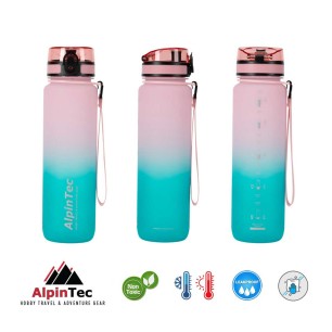 Alpin Tec Παγούρι Tritan1000ml BRA Free Bicolor