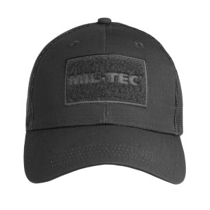 Mil-Tec Trucker Baseball Cap - Black