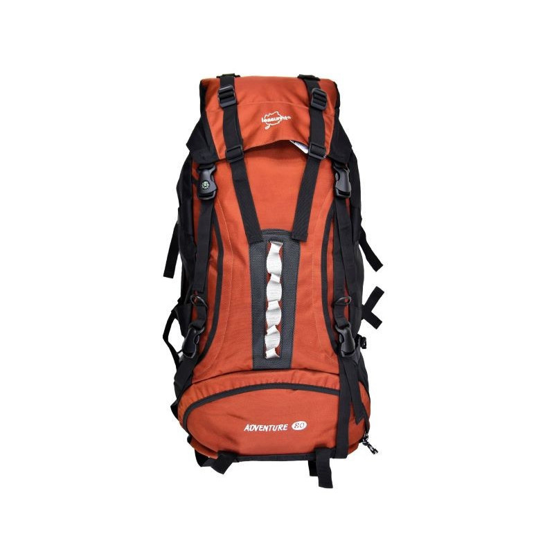 Ορειβατικός σάκος πλάτης 75x35x18cm LEASUNNT ADVENTURE 7698 πορτοκαλί