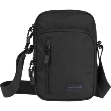 Τσαντάκι ανδρικό ώμου 24x16x6cm  PENTAGON KLEOS black
