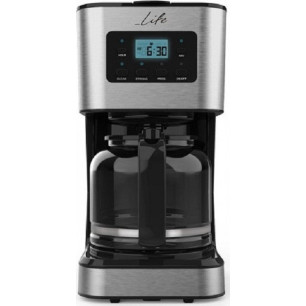 Life Programmable Coffee Maker inox 1.5L 950W CM-200