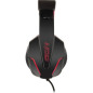 NOD GROUND POUNDER G-HDS-001 Gaming Headset Με Ρυθμιζόμενο Σε Κλίση Μικρόφωνο, Σε Μαύρο Χρώμα Και Κόκκινο LED Φωτισμό NOD GROUND POUNDER G-HDS-001 Gaming Headset Με Ρυθμιζόμενο Σε Κλίση Μικρόφωνο, Σε Μαύρο Χρώμα Και Κόκκινο LED Φωτισμό