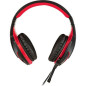 NOD GROUND POUNDER G-HDS-001 Gaming Headset Με Ρυθμιζόμενο Σε Κλίση Μικρόφωνο, Σε Μαύρο Χρώμα Και Κόκκινο LED Φωτισμό NOD GROUND POUNDER G-HDS-001 Gaming Headset Με Ρυθμιζόμενο Σε Κλίση Μικρόφωνο, Σε Μαύρο Χρώμα Και Κόκκινο LED Φωτισμό