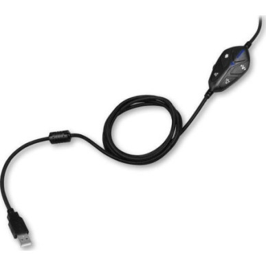 NOD DEPLOY USB Gaming Headset με RGB LED φωτισμό, δόνηση και χειριστήριο