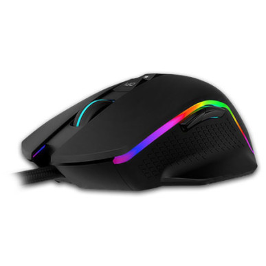 NOD RUN AMOK Wired 7D Gaming Mouse with RGB Running LED Light