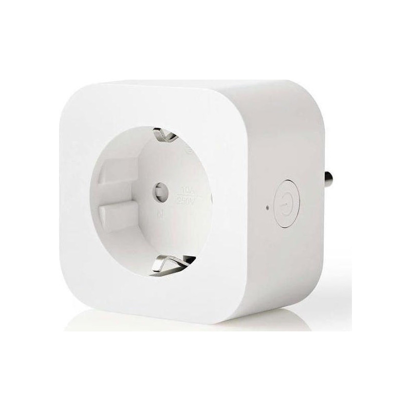 Nedis Wi-Fi Smart Plug Schuko Type F 10A White Nedis Wi-Fi Smart Plug Schuko Type F 10A White