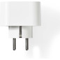 Nedis Wi-Fi Smart Plug Schuko Type F 10A White Nedis Wi-Fi Smart Plug Schuko Type F 10A White