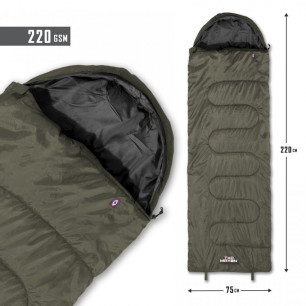Sentinel Sleeping Bag 220gr/M² (220cmX75cm) TAC MAVEN BY PENTAGON OLIVE