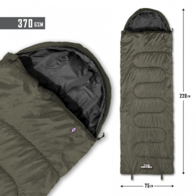 Major Sleeping Bag 370gr/M²  (220cmX75cm) TAC MAVEN BY PENTAGON OLIVE