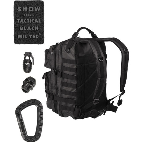 Mil-Tec Tactical US Assault Backpack Large Black 36lt