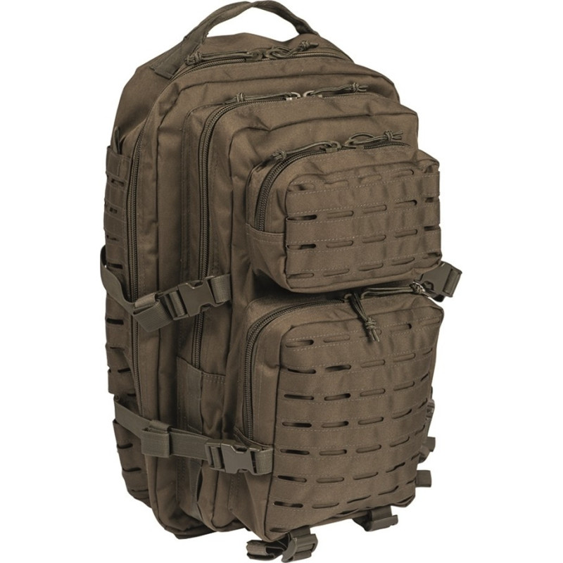 Mil-Tec US Laser Cut Assault Backpack Large Olive 36lt