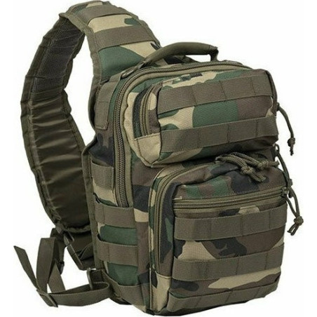 Mil-Tec Tactical One Strap Assault Pack Large Woodland 10lt