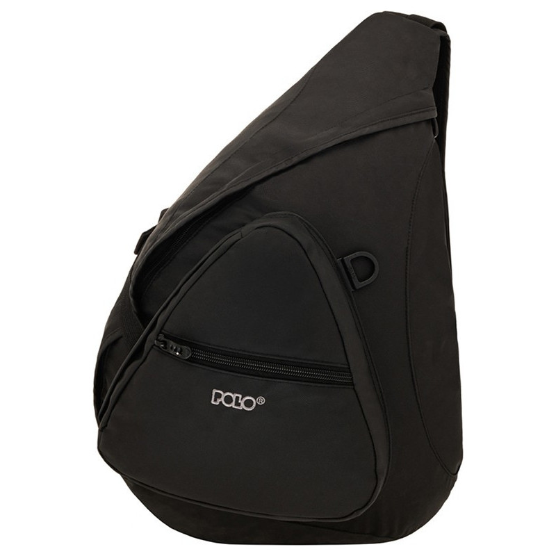 Polo Tricross Σάκος Πλάτης ( body bag ) Μαύρο Χρώμα Polo Tricross Σάκος Πλάτης ( body bag ) Μαύρο Χρώμα