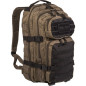 Mil-Tec US Assault Backpack Small Ranger Green/Black 20lt Mil-Tec US Assault Backpack Small Ranger Green/Black 20lt