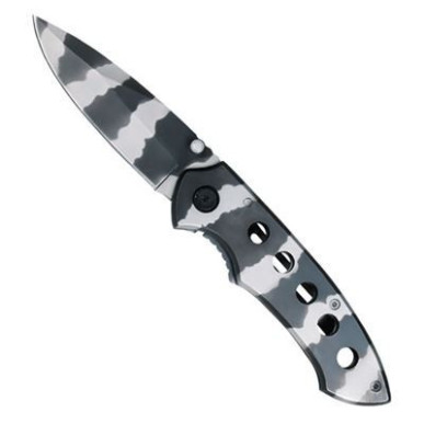 MIL TEC Sturm Black One-Hand Knife "Fire Fighter" Σουγιάς