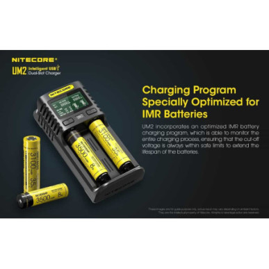 NiteCore ΦΟΡΤΙΣΤΗΣ UM2 Charger