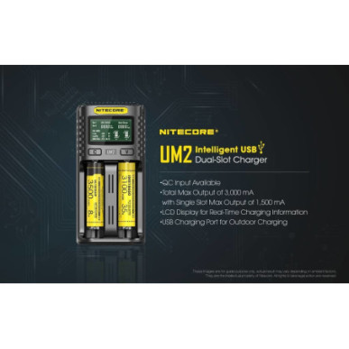 NiteCore ΦΟΡΤΙΣΤΗΣ UM2 Charger