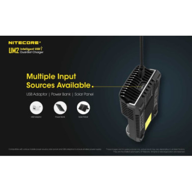 NiteCore ΦΟΡΤΙΣΤΗΣ UM2 Charger