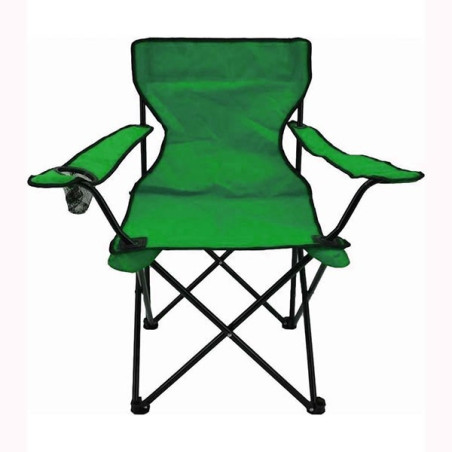 Καρέκλα CAMPING Παραλίας 79cm Πράσινη Αναδιπλώμενη