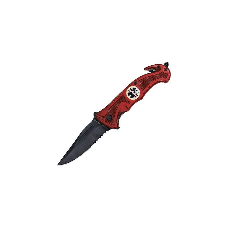 Mil-Tec Μαχαίρι Red Car Knife Rescue Σουγιάς Mil-Tec Μαχαίρι Red Car Knife Rescue Σουγιάς