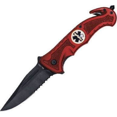 Mil-Tec Μαχαίρι Red Car Knife Rescue Σουγιάς