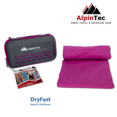 Alpintec DryFast XXL 180x90cm Blue MS-XXL-PE