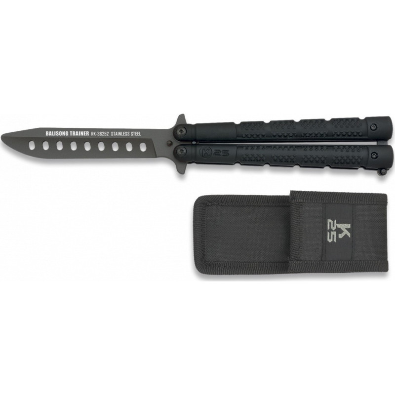 K25 Μαχαίρι Προπόνησης 10cm μαύρη λάμα 36252, ΣΟΥΓΙΑΣ