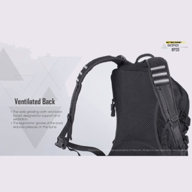 NITECORE Backpack Σακίδιο Πλάτης BP20