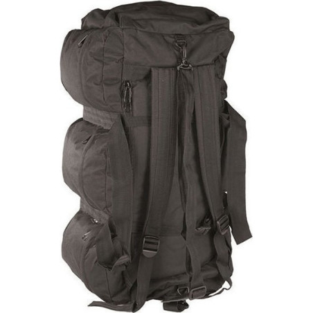 Mil-Tec Combat Duffle Bag Tap Black 98lt