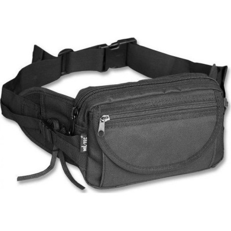 Mil-Tec Hip Bag Large Black Τσαντάκι Μέσης Μεγάλο