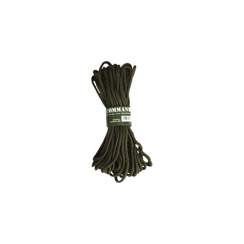 Mil-Tec Commando Rope Σχοινί 5χιλ. 15μ. Χακί Mil-Tec Commando Rope Σχοινί 5χιλ. 15μ. Χακί