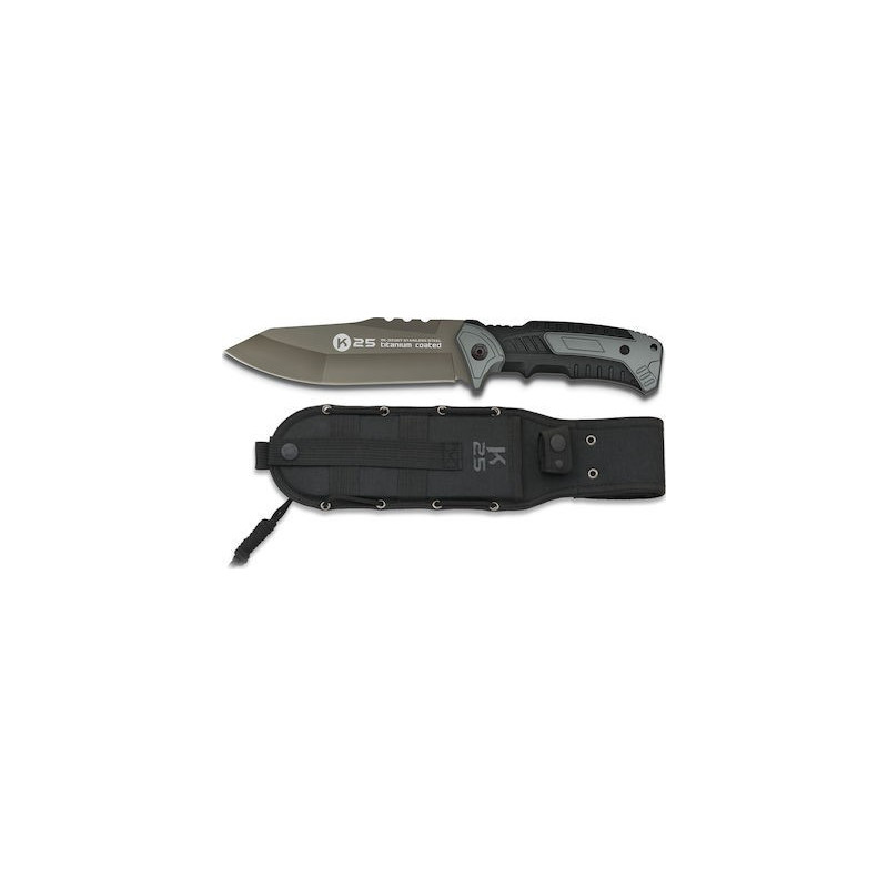 K25 Μαχαίρι Tactical Knife Grey/Black 14cm