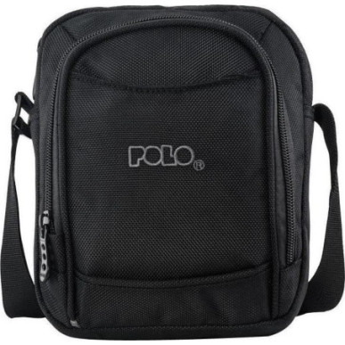Τσαντάκι Vertical Small 9-07-070-02 Polo Μαύρο