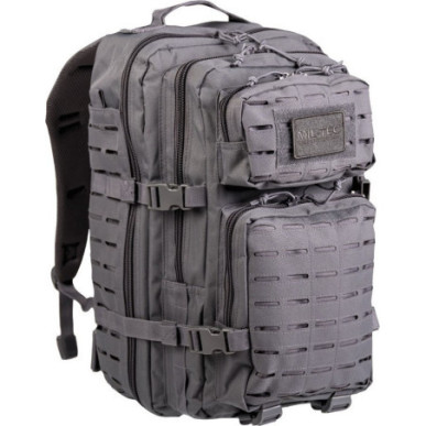 Mil-Tec US Laser Cut Assault Backpack Large Grey 36lt
